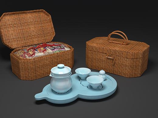 皇帝大婚茶具（个人主页-ZMzk4Mjg5Njg=） - 工艺品设计 - 站酷设计师GokuDesign原创素材 - 站酷ZCOOL