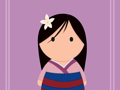 哦!我的迪士尼公主们!