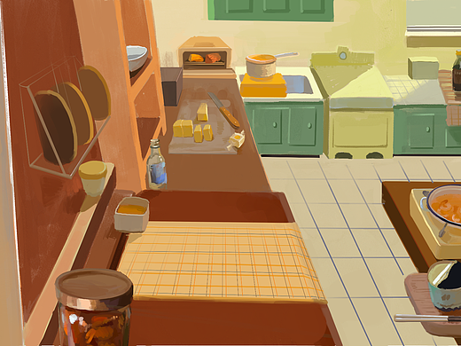 场景设计（个人主页-ZNDMzMDUzNjA=） - 艺术插画 - 站酷设计师Z69231631原创素材 - 站酷ZCOOL