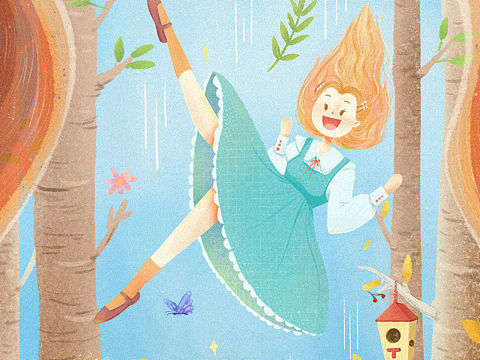 秋分（个人主页-ZMzgyMDg2OTY=） - 艺术插画 - 站酷设计师janelaw88原创素材 - 站酷ZCOOL