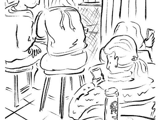 寂寞的咖啡廳（個人主頁-ZNDIyNTMxNDQ=） - 創(chuàng)作習作 - 站酷設計師ki兜的鏟屎官原創(chuàng)素材 - 站酷ZCOOL