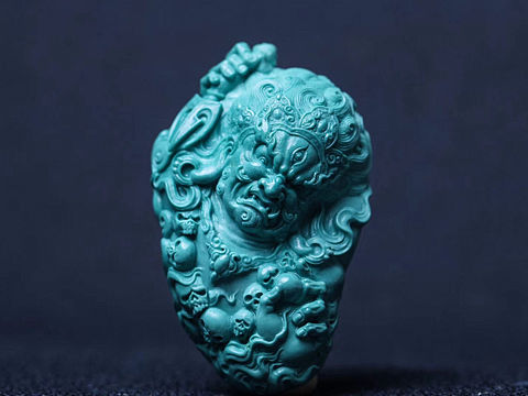 绿松石《大黑天》