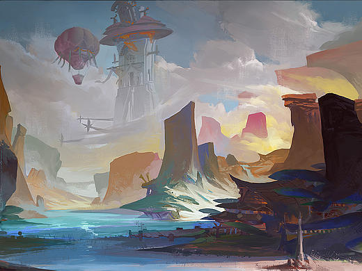 炽烽cg讲师作品-《异世界二》