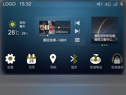 车载界面