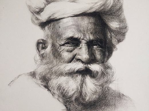 素描人像（四）（个人主页-ZNDcxMTU0OTI=） - 绘画 - 站酷设计师井立原创素材 - 站酷ZCOOL