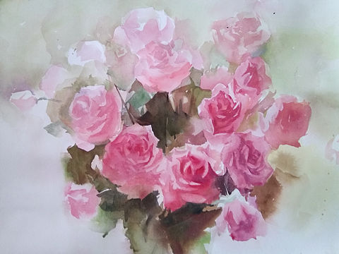 春日芬芳（個人主頁-ZMjgxMzcwMzI=） - 繪畫 - 站酷設計師花瓶里原創(chuàng)素材 - 站酷ZCOOL