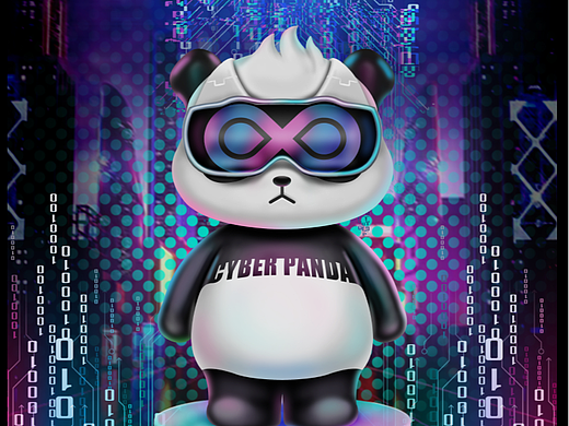 《Cyber Panda》IP数字艺术NFT