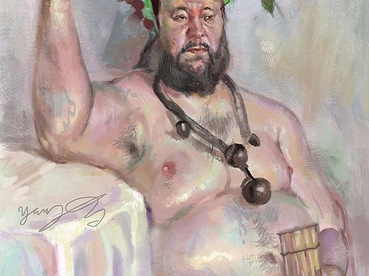 临摹列宾美院作品