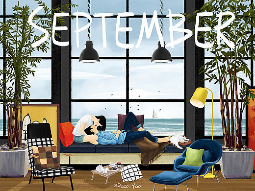 月份图【下半年】(6图)