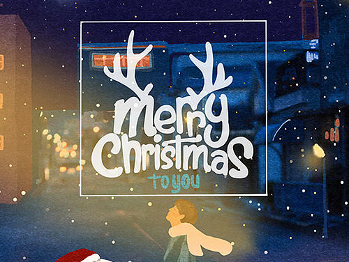 圣诞快乐（个人主页-ZMTk2Mzc0ODA=） - 商业插画 - 站酷设计师井axy原创素材 - 站酷ZCOOL