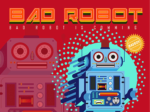 插画课作品  |  Bad Robot 蒸汽朋克机器人