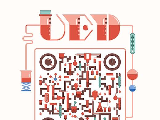 UED艺术二维码动效制作