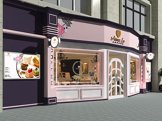 Aimmee Lu Coffee（个人主页-ZMTM3NDA2MzY=） - 展陈设计 - 站酷设计师Nicole_空间设计原创素材 - 站酷ZCOOL