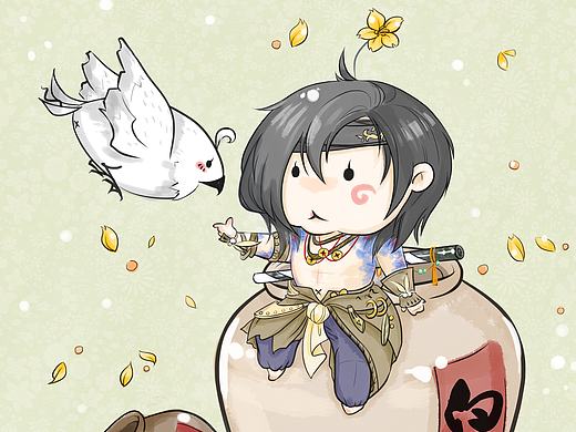 剑网三衍生（个人主页-ZMjAxOTk1MDg=） - 艺术插画 - 站酷设计师蔓之原创素材 - 站酷ZCOOL