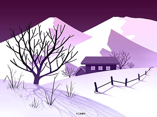 渐变式风景练习（个人主页-ZNDUzNzcxNDQ=） - 创作习作 - 站酷设计师小棍原创素材 - 站酷ZCOOL