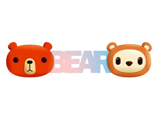 两只小熊（个人主页-ZMjEzNTExOTI=） - IP形象 - 站酷设计师电包男原创素材 - 站酷ZCOOL