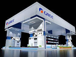 格力空調展銷會（個人主頁-ZNTM0ODY4） - 其他三維 - 站酷設計師Lisa_designer原創(chuàng)素材 - 站酷ZCOOL