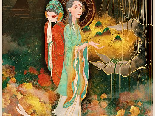 《十二釵·愿》（個(gè)人主頁-ZNDU0NzU1Njg=） - 創(chuàng)作習(xí)作 - 站酷設(shè)計(jì)師一個(gè)角宿原創(chuàng)素材 - 站酷ZCOOL