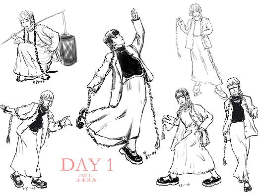 #速写60天挑战赛#Day1@速写班长