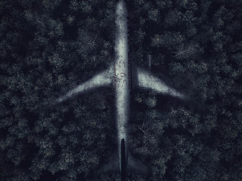 小飞机失事的地方