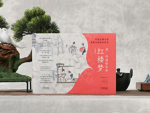 书籍设计《清·孙温绘全本红楼梦》