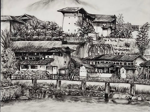 纪念大一厦门写生