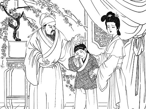 出版书籍内页插图