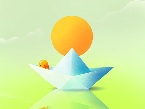 纸船🚤（个人主页-ZMzkyMTk0ODg=） - 创作习作 - 站酷设计师Calvin_Kor原创素材 - 站酷ZCOOL