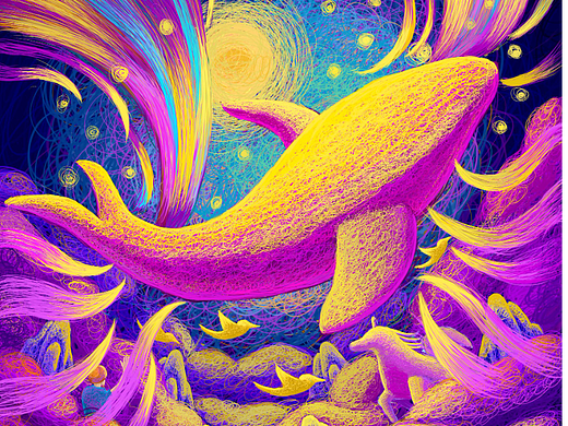 鲸（个人主页-ZNjUyNTQyMDA=） - 商业插画 - 站酷设计师半夜起来擦你速写原创素材 - 站酷ZCOOL