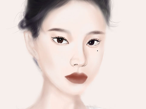 女孩（个人主页-ZNTAwODM2NDQ=） - 艺术插画 - 站酷设计师Z34617761原创素材 - 站酷ZCOOL