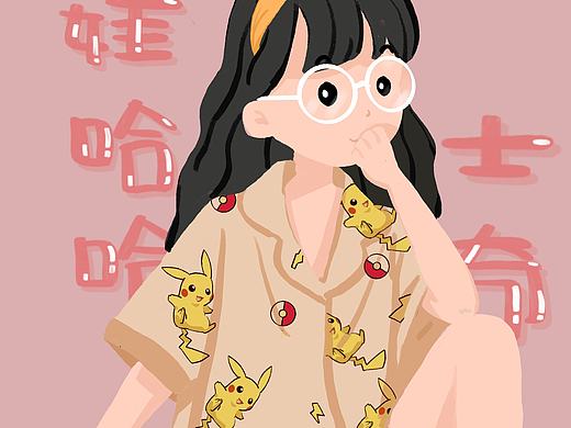 人物画像绘制（个人主页-ZNDQ5MzYzNDQ=） - 创作习作 - 站酷设计师YuYo鹿鸣原创素材 - 站酷ZCOOL