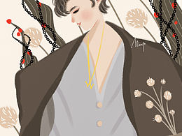 【节气人物插画】