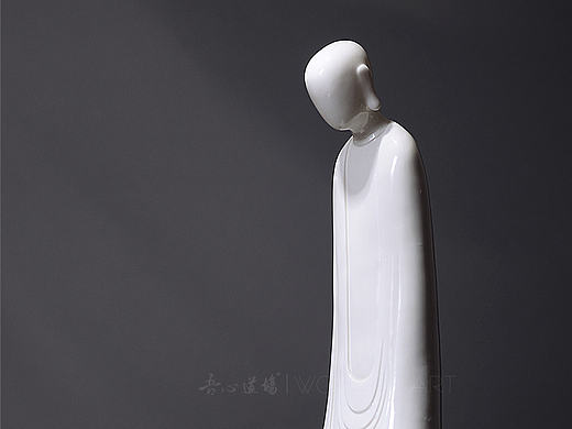 吾心道场 陶瓷工艺品 家居装饰品摆件  《心斋》