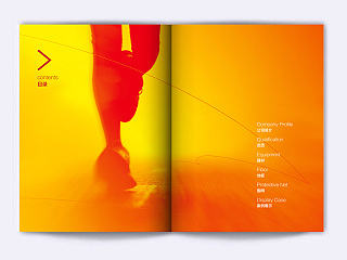 运动地板 画册设计 