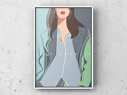 装饰画之色彩的艺术（个人主页-ZNDQ1ODI5NzI=） - 商业插画 - 站酷设计师画画的远近原创素材 - 站酷ZCOOL