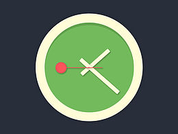 临摹扁平化图标练习