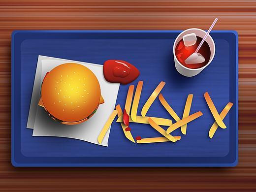 走，麦当劳吃汉堡喝可乐~~~可乐似乎有毒