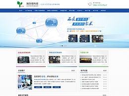 郑州瑞合信电子科技有限公司网站效果图