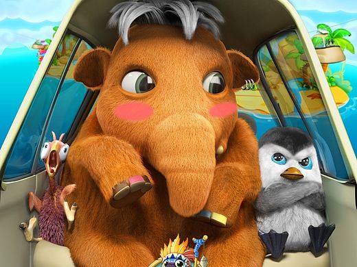 Island Mania 宣傳海報 3D卡通（個人主頁-ZMTM0ODUwNDA=） - 人物/生物 - 站酷設(shè)計師k_Zin原創(chuàng)素材 - 站酷ZCOOL