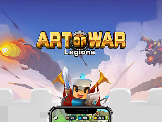 《Art of war》游戏ui视觉设计（一）