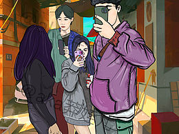 插畫場(chǎng)景