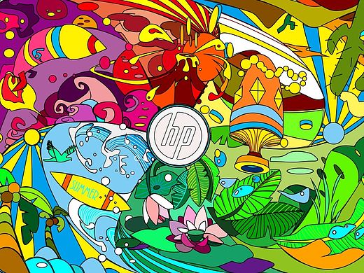 童年的小風(fēng)車（個人主頁-ZMTQ2NzAwMjg=） - 圖案 - 站酷設(shè)計師iDnoa原創(chuàng)素材 - 站酷ZCOOL