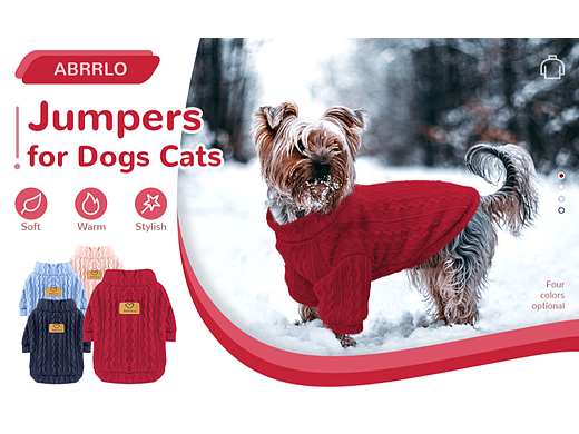 亚马逊 宠物毛衣