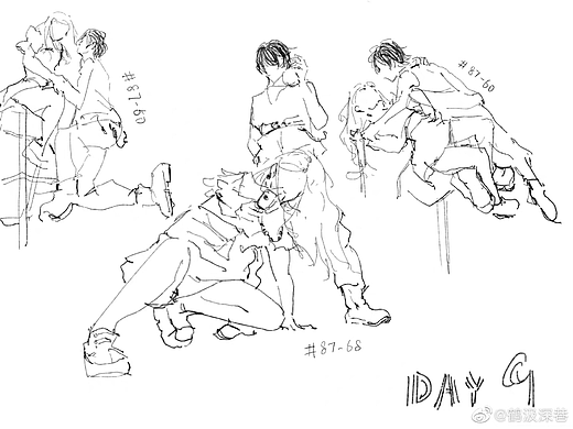 #速寫(xiě)60天挑戰(zhàn)賽# day9補(bǔ)卡 @速寫(xiě)班長(zhǎng)（個(gè)人主頁(yè)-ZNTk1NDQwNjg=） - 創(chuàng)作習(xí)作 - 站酷設(shè)計(jì)師鶴汲深巷原創(chuàng)素材 - 站酷ZCOOL