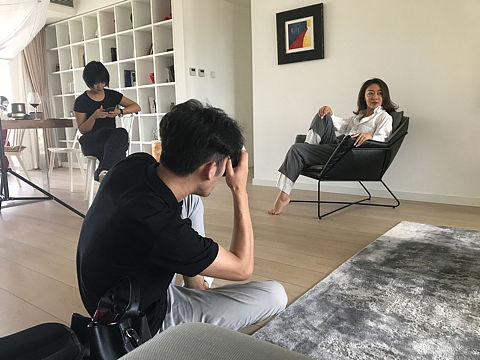 上海财经主持人，骑翼文化CEO形象设计拍摄