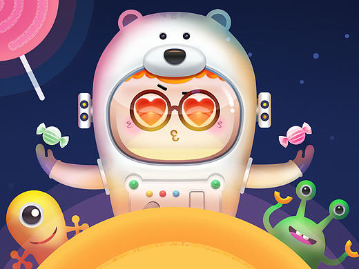 熊博士－糖果星球