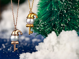 珠宝首饰圣诞主题创意拍摄