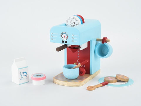2019/咖啡机/木制玩具（个人主页-ZNDAzMzM2NDg=） - 玩具 - 站酷设计师吴设计的灵感匣子原创素材 - 站酷ZCOOL
