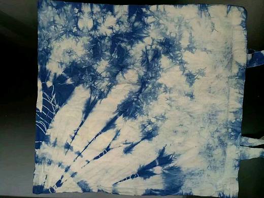 第一次做的手工扎染