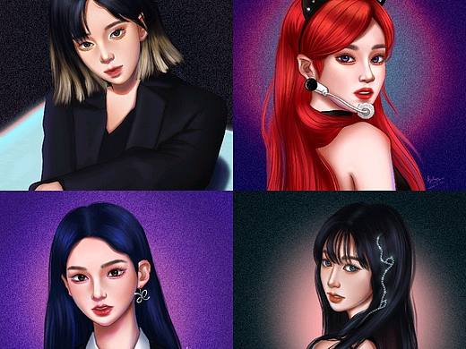 aespa成员合集 人物头像